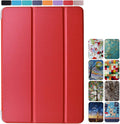 iPad 9.7 Inch 5th 6th Air 1 Air 2 Case - Slim Flip Stand (Red)
