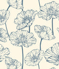 Floral Peel and Stick Wallpaper for a Boho Chic Home Decor