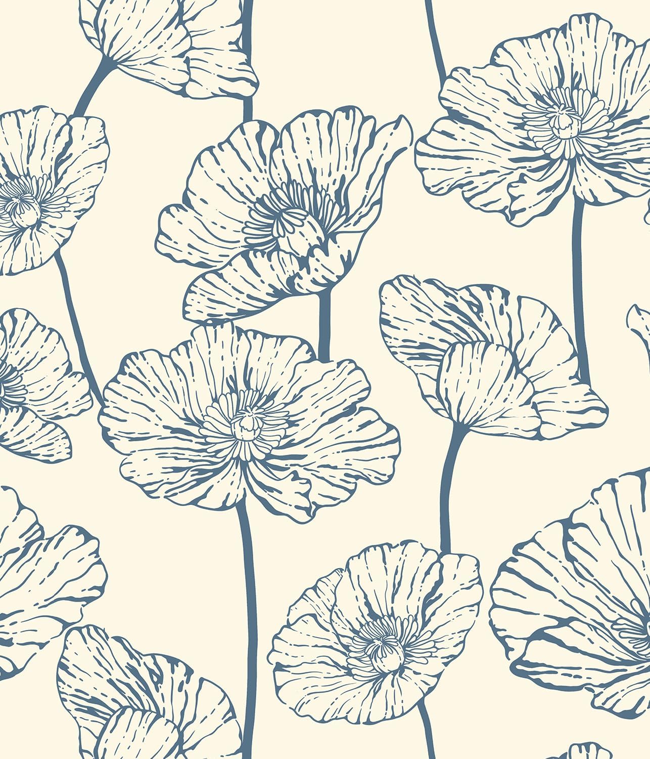 Floral Peel and Stick Wallpaper for a Boho Chic Home Decor