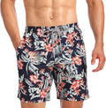 Biwisy Mens Swim Trunks Quick Dry Beach Shorts - Lightweight Fit