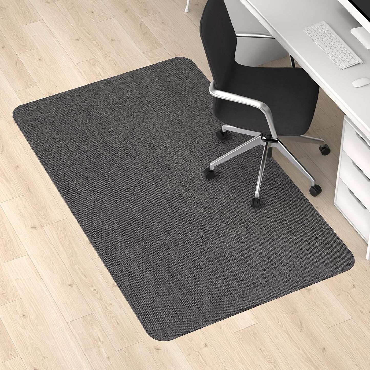 Anti-Slip Desk Chair Mat for Hardwood - 35x48 Floor Protector