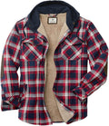 Legendary Whitetails Hooded Shirt Jacket Plaid Flannel (Style M76D)