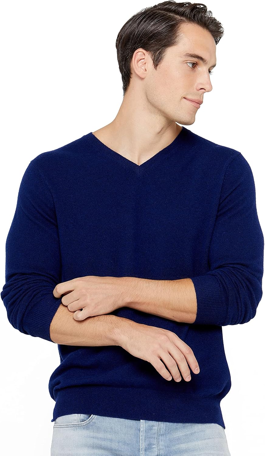 State Cashmere 100% Pure V-Neck Sweater | Classic Comfort