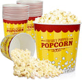 Fit Meal Prep 25 Pack Large Popcorn Buckets for Movie Nights
