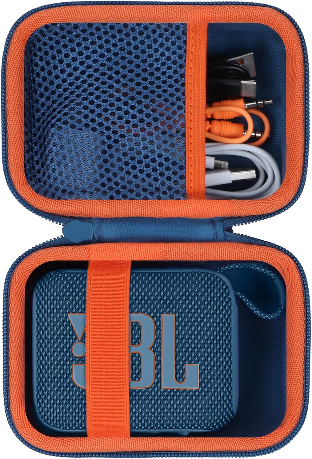Protective Blue Case for JBL GO 4 GO 3 Speaker