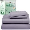 California King Sheet Set 600 TC Cotton Sateen - Lavender