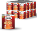 Sterno 24-Pack Firepit Gel Fuel - 3 Hour Burn, Smokeless Flames