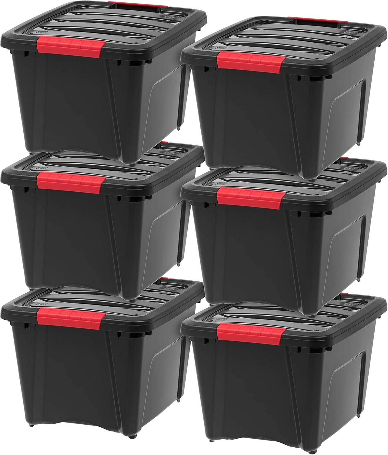 IRIS USA 19 QT Plastic Storage Box - Durable Organizing Solution