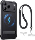 iPhone 17 Pro Case Magnetic Compatible with MagSafe - Rugged Stand