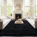 Soft Fluffy 9x12 Area Rug for Living Room and Cozy Spaces