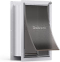 Baboni Pet Door for Wall X-Large - Heavy Duty Double Flap Pet Door