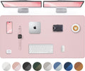Large Desk Mat 55x24 in - Premium Non-Slip Waterproof Desk Pad (Light