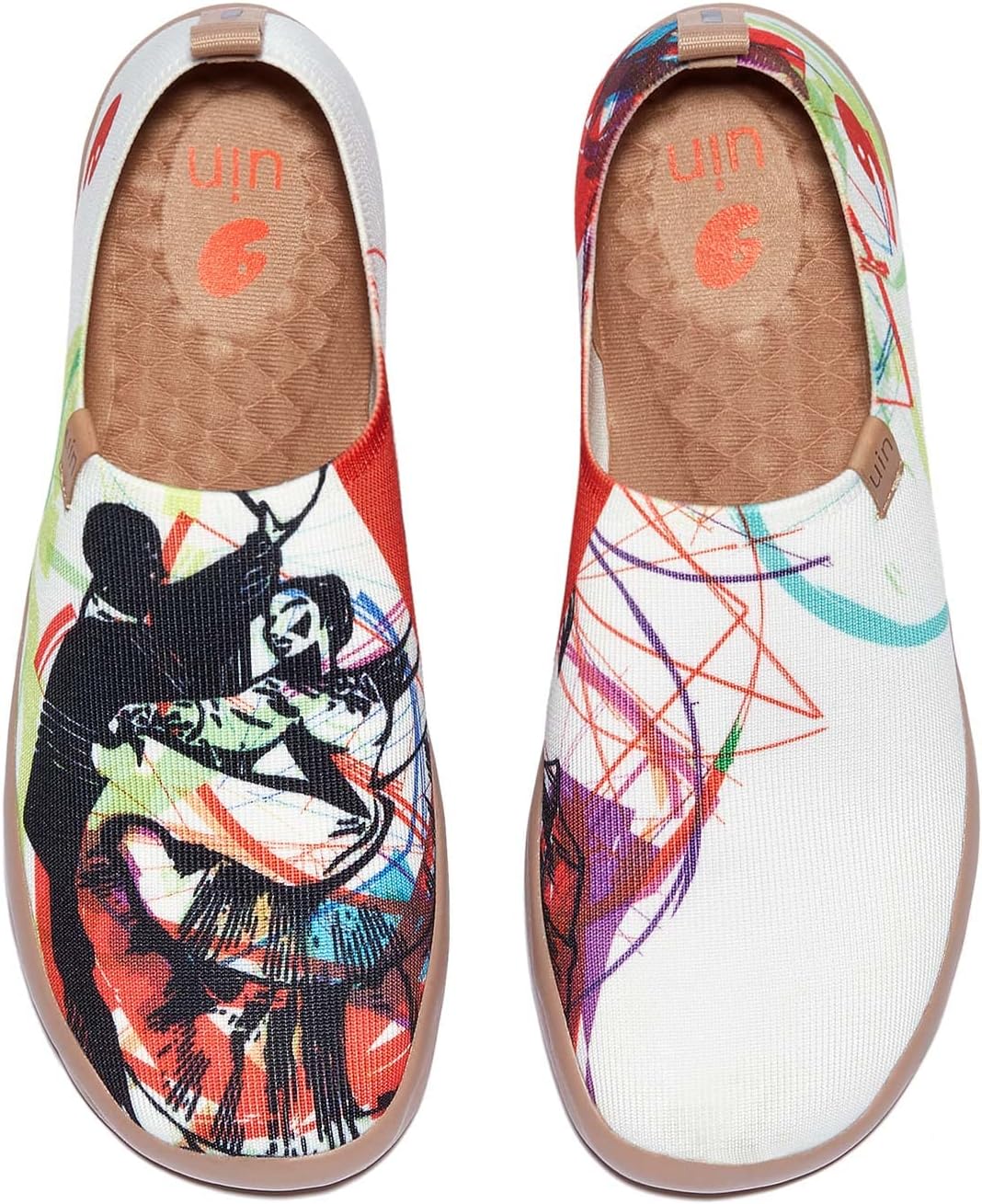 UIN Women's Art Painted Travel Shoes for Comfort and Style