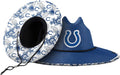 Men's NFL Floral Lifeguard Straw Sun Hat - Team Logo Design