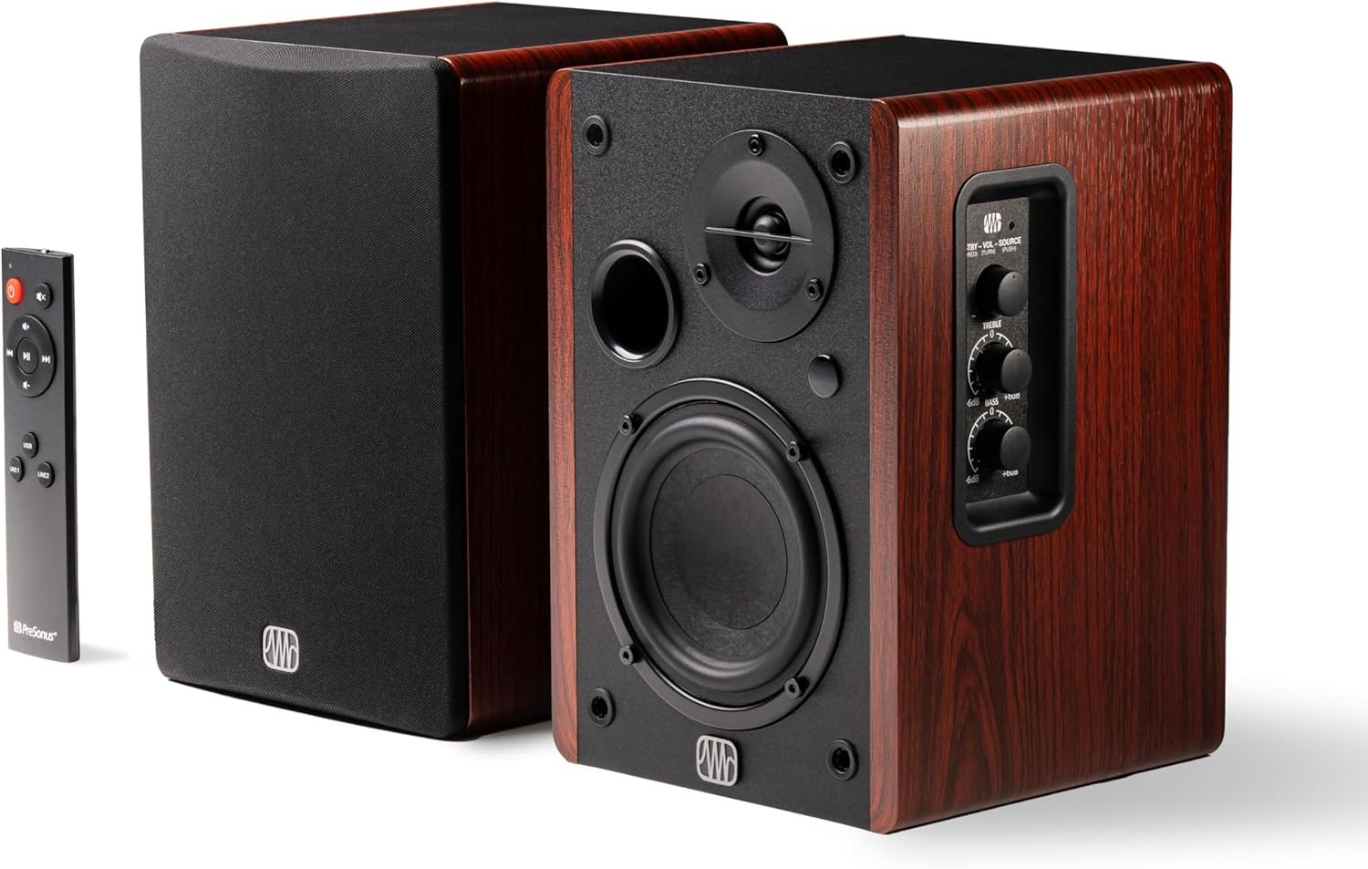 PreSonus Eris Accent Powered Bookshelf Speakers for Home Audio