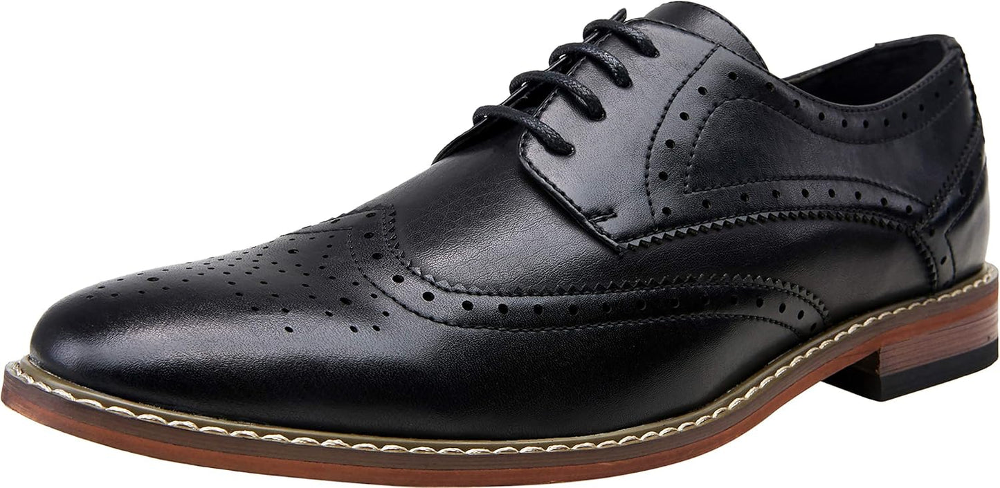 Vostey Men's Dress Shoes Oxford Shoes for Business and Formal Wear