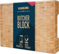 Premium Bamboo Cutting Board ExtraThick 1.7 in - Heavy Duty Chopping