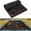 16 x 32FT Pool Leaf Net Cover - Thick Rectangle Leaf Netting for Pools