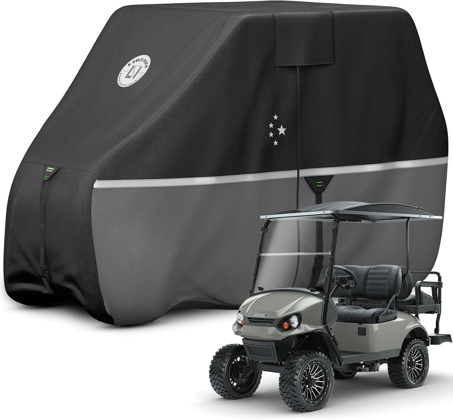 Waterproof Golf Cart Cover for Yamaha, Honda, Club Car, EZGO