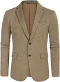 PJ Paul Jones Men's Herringbone Blazer Jacket Lightweight Knit