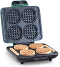 Multi Mini Waffle Maker - 4 Mini Waffles Fast and Easy
