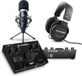 Recording Studio Package - Complete USB Interface, Mic and Headphones