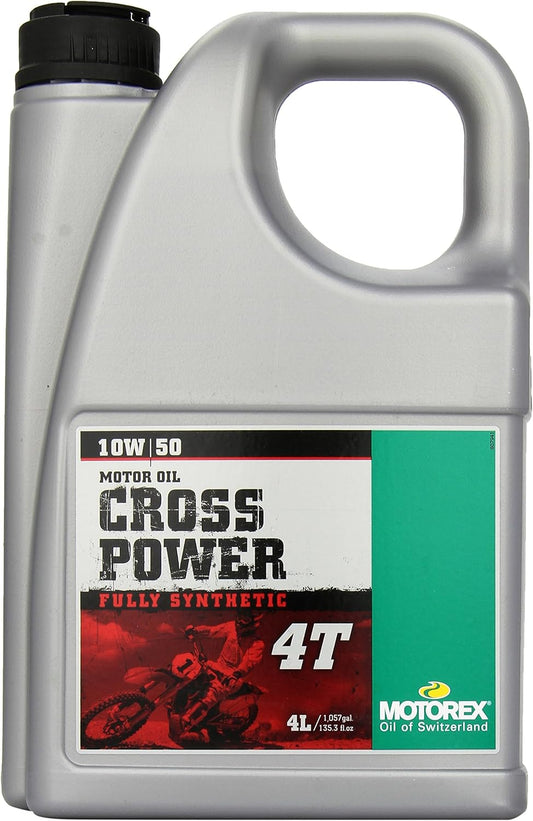 Motorex Cross Power 4T Oil 10W50 for High-Performance Engines