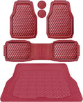 Car Pass Heavy Duty Rubber All-Weather Car Floor Mats & Cargo Liner