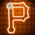 Baseball Neon Sign for Wall Decor - Bright Baseball LED Light Up Sign