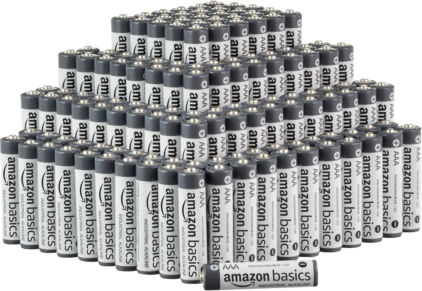 200-Pack AAA Alkaline Industrial Batteries for Reliable Power
