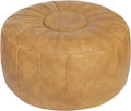 Thgonwid Unstuffed Moroccan Pouf Ottoman for Living Room Use