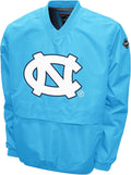 Men's Big Logo College Windshell V-Neck Pullover Jacket - Lightweight