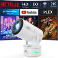 Portable 1080P Battery Projector - Portable Home Movie