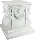 Design Toscano Statuary Garden Base Riser, Large Classic Plinth
