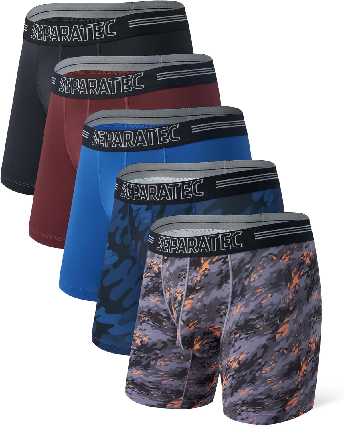 Separatec Dual Ball Pouch Underwear for Men - Stylish Comfort