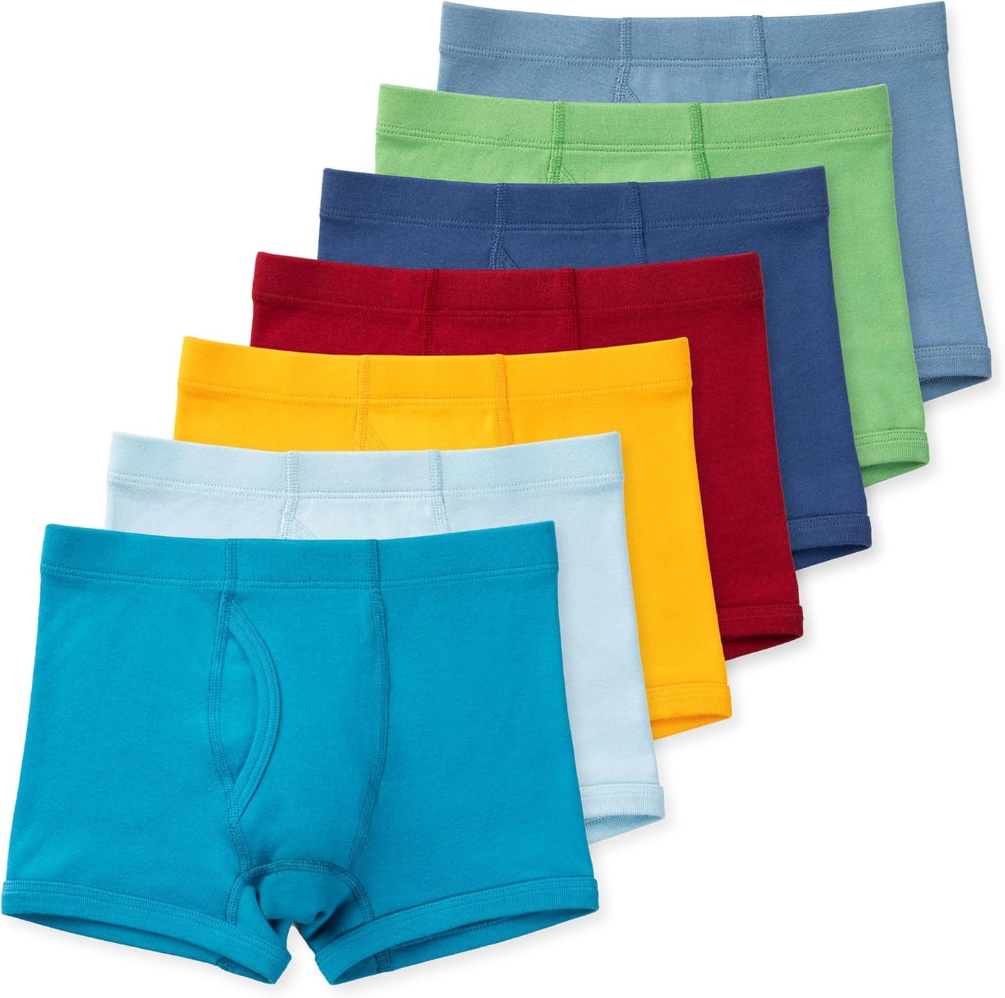 Nolan Boy Boxer Brief Underwear 7-Pack in Organic Cotton