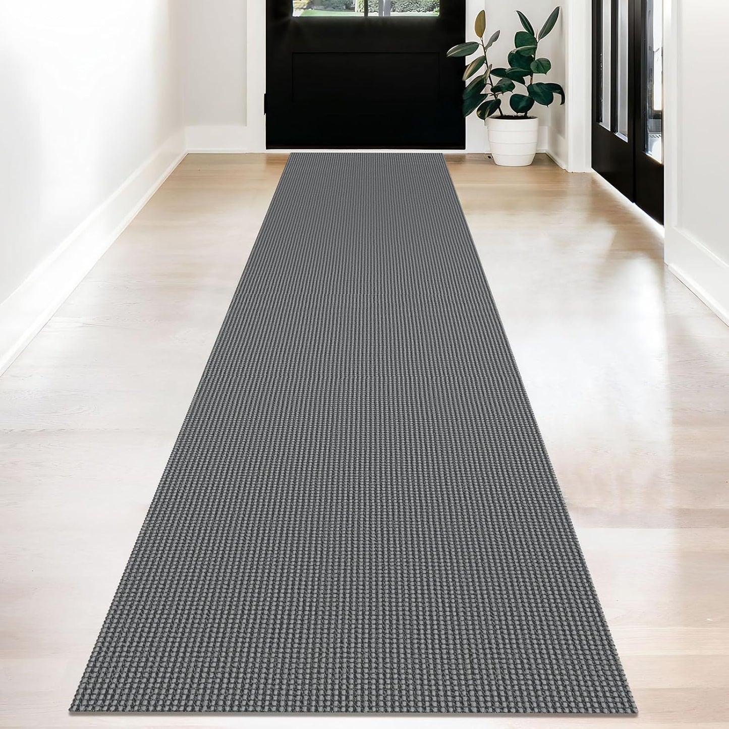 KOZYFLY Long Runners for Hallways 2x12 ft Non Slip Rug