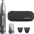 Conair Men Ear Nose Eyebrow Trimmer with 360 Bevel Blade