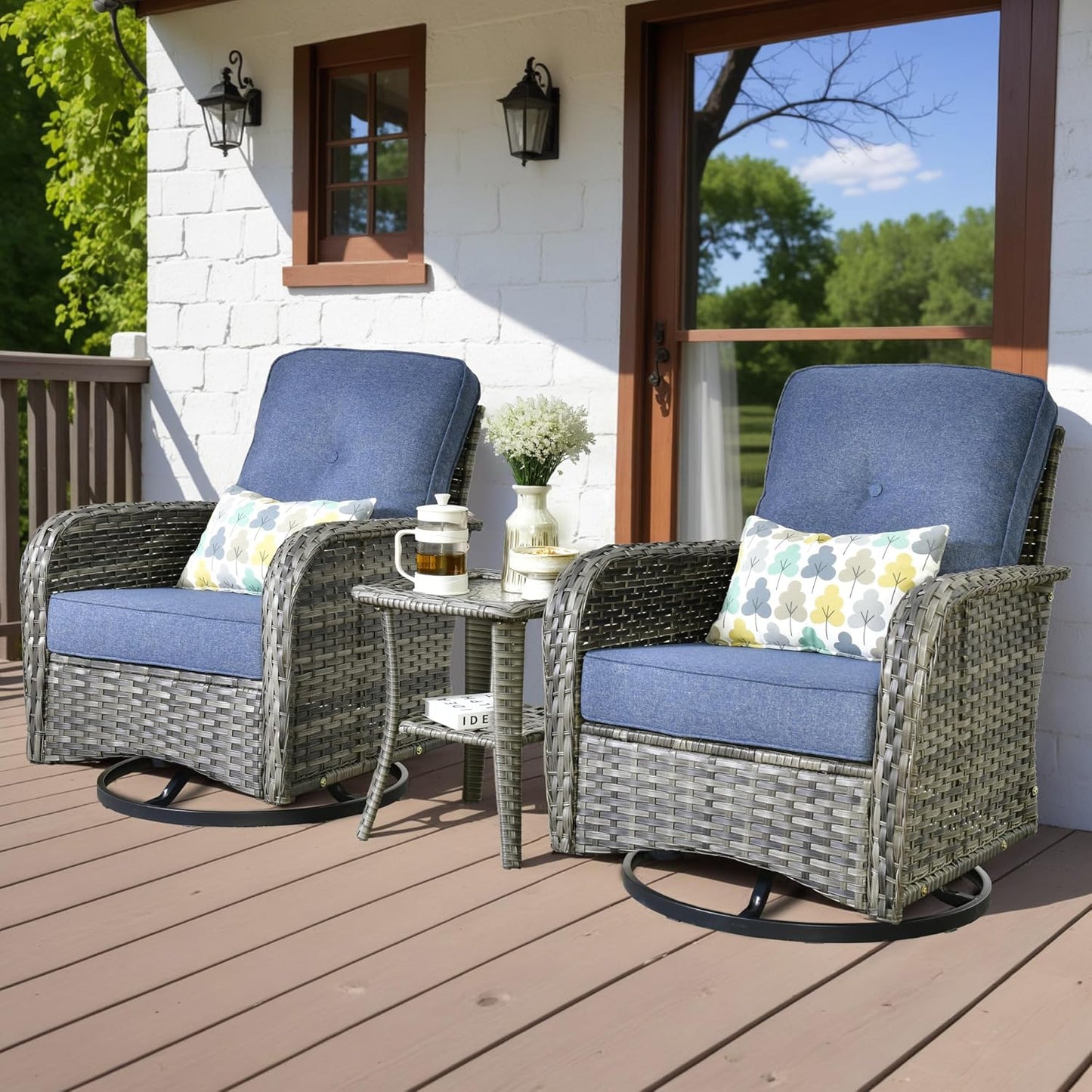 HOOOWOOO Patio Furniture Set for Ultimate Outdoor Comfort