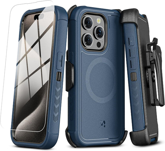 Maverick Series iPhone 15 Pro Max Case with Heavy Duty Protection