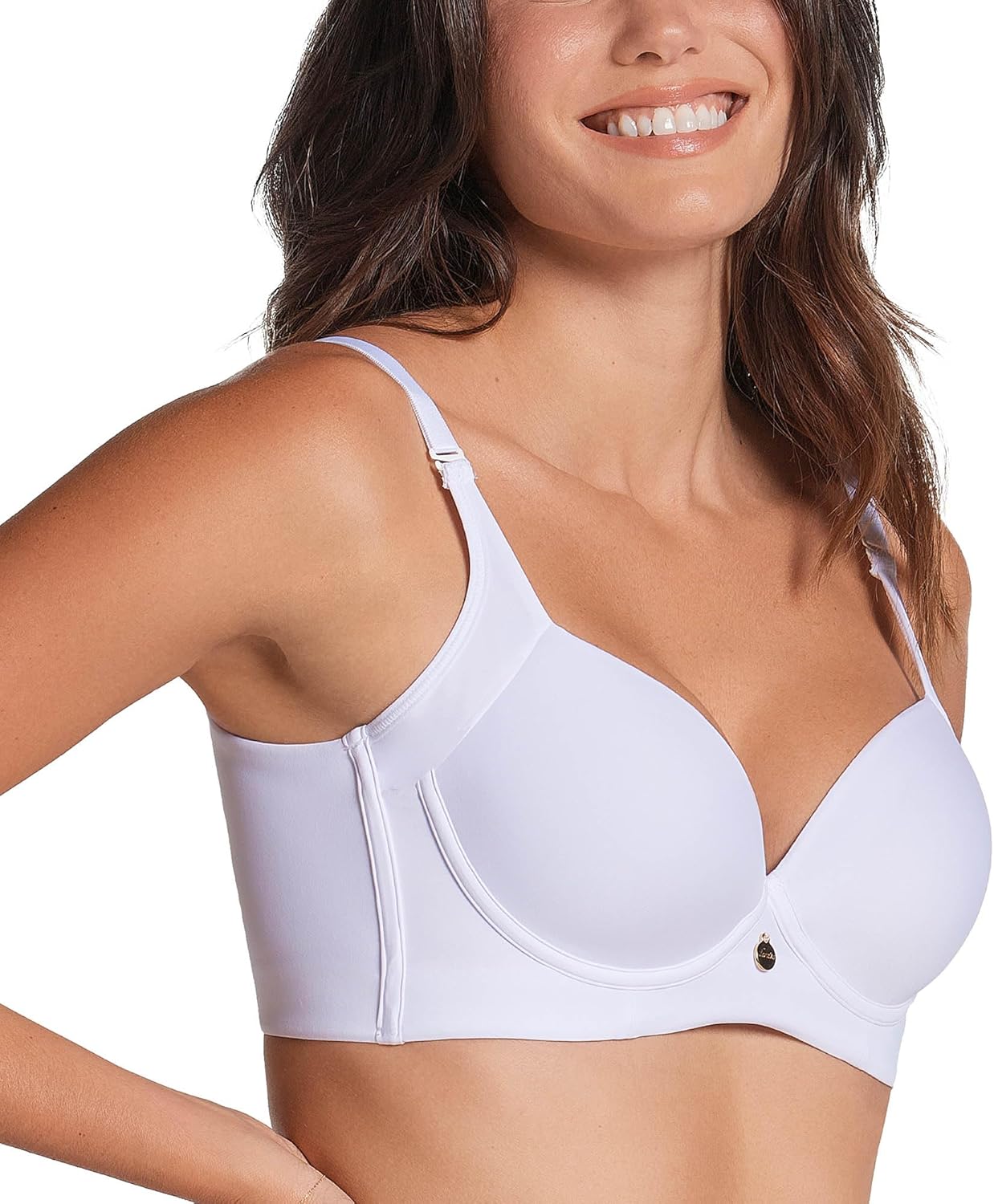 Leonisa High Profile Back Smoothing Bras for Women - Full Coverage