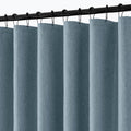 Extra Long Linen Shower Curtain, 108 Inch Heavy Duty Fabric