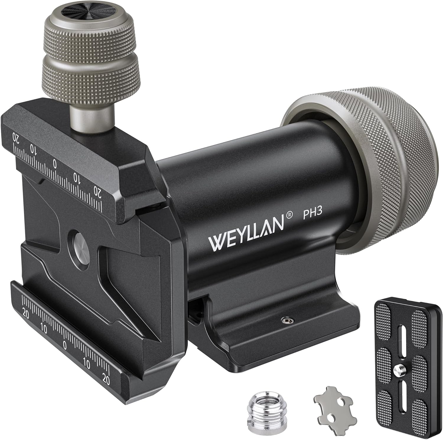 WEYLLAN PH3 MonoGimbal Head for Tripod and Monopod Use