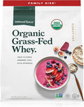 Natural Force Grass Fed Organic Whey Protein Powder - Clean Unflavored