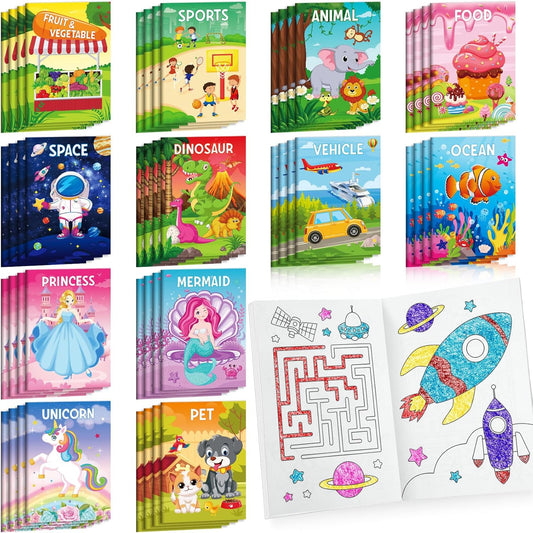 BenLouis Mini Coloring Books for Kids - Perfect Party Favors