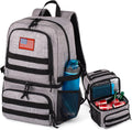 Tactical Double Deck Cooler Backpack for Men - Large Insulated Lunch
