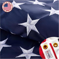 Embroidered American US Flag 3x5 Outdoor - Heavy Duty Double-Sided