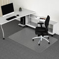 Chair Mat for Carpet Protection 30in x 48in Clear Plastic