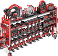 49.8 in Super Large Power Tool Organizer Wall Mount - Heavy Duty