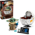 LEGO Star Wars Grogu with Hover Pram Building Set - Display Fun